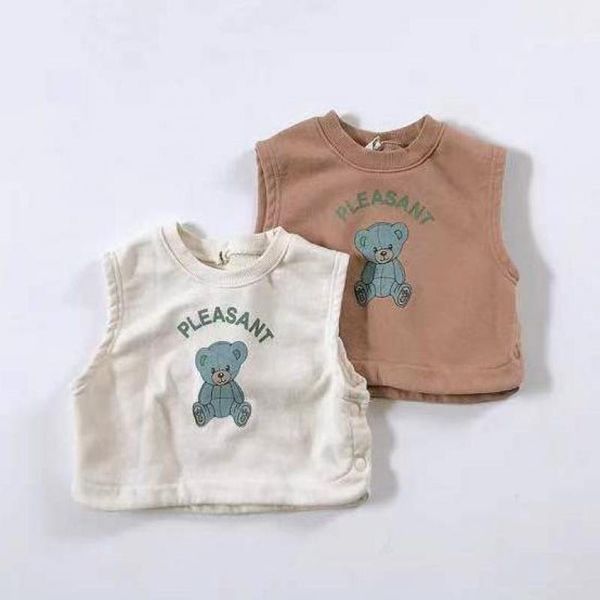 waistcoat infant cute cartoon bear print vestcoat baby boys and girls cotton sleeveless clothes toddler kids casual for autumn winter, Camo
waistcoat infant cute cartoon bear print vestcoat baby boys and girls cotton sleeveless clothes toddler kids casual for autumn winter, Camo