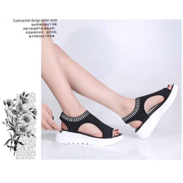 sandals women 2021 female shoes woman summer wedge comfortable ladies slip-on flat sandalias, Black
sandals women 2021 female shoes woman summer wedge comfortable ladies slip-on flat sandalias, Black