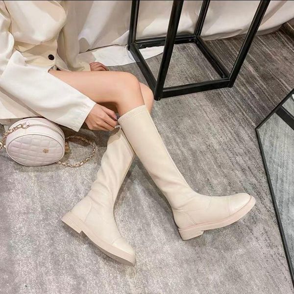 boots 2021 women knee high stretch leather sock slim fit flat botas mujer autumn long boot casual bota feminina, Black
boots 2021 women knee high stretch leather sock slim fit flat botas mujer autumn long boot casual bota feminina, Black