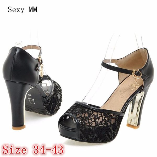 dress shoes platform pumps summer women peep toe high heels sandals air mesh woman heel party wedding plus size 34-40.41.42.43, Black
dress shoes platform pumps summer women peep toe high heels sandals air mesh woman heel party wedding plus size 34-40.41.42.43, Black