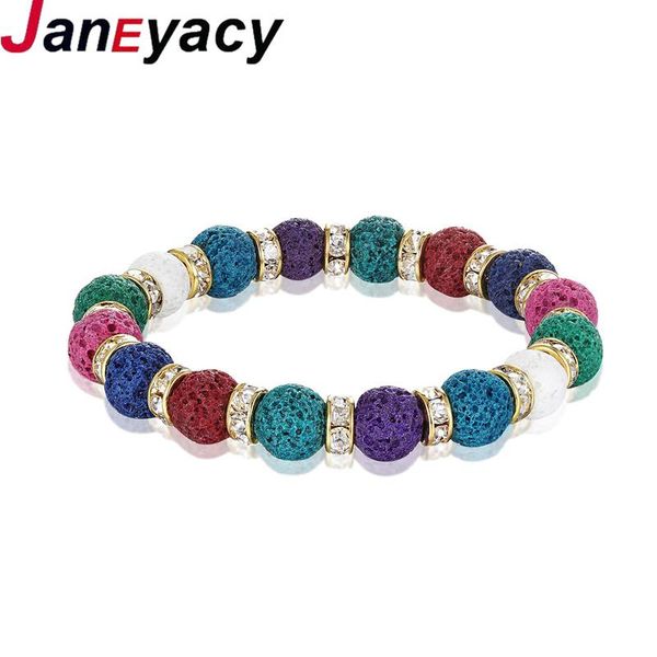 link, chain janeyacy fashion 10mm volcanic stone bracelet men's charm natural beads ladies accessories pulseira, Black
link, chain janeyacy fashion 10mm volcanic stone bracelet men's charm natural beads ladies accessories pulseira, Black