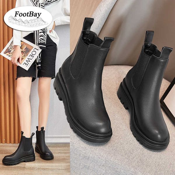 big size autumn women winter shoes leather platform luxury fashion women chelsea boots martin shoes 2021 y1018, Black
big size autumn women winter shoes leather platform luxury fashion women chelsea boots martin shoes 2021 y1018, Black