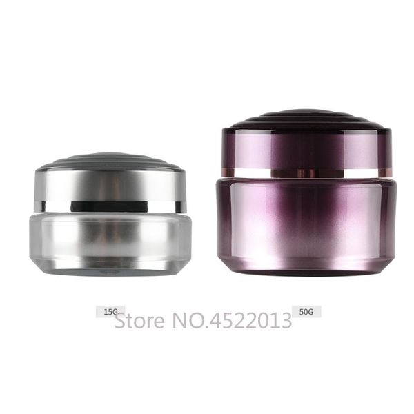 storage bottles & jars 15g50g 20pcs/lot acrylic spiral cosmetic dome cream container,empty portable gradient purple/silver jar,facial pot pa
storage bottles & jars 15g50g 20pcs/lot acrylic spiral cosmetic dome cream container,empty portable gradient purple/silver jar,facial pot pa