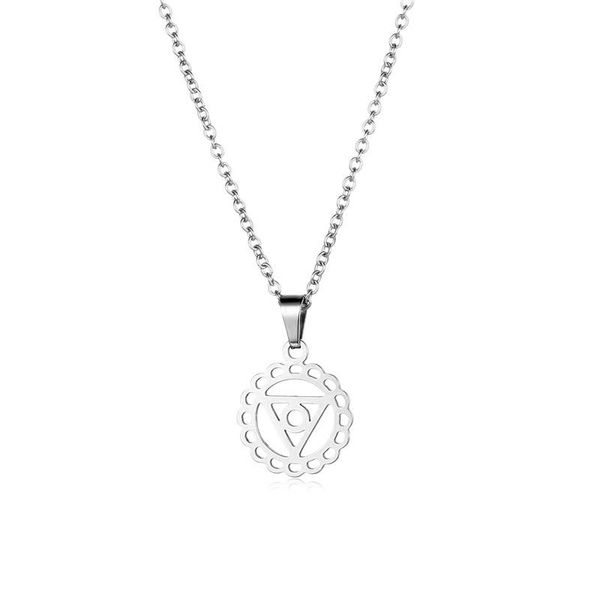 pendant necklaces stainless steel hollow lotus angel eyes geometric round triangle shape necklace woman mother girl gift wedding jewelry, Silver
pendant necklaces stainless steel hollow lotus angel eyes geometric round triangle shape necklace woman mother girl gift wedding jewelry, Silver