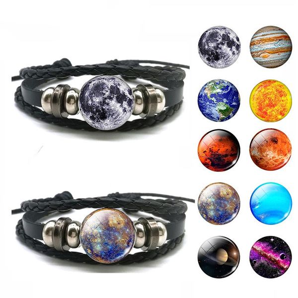 tennis solar system bracelet moon earth space planet leather charm women men fashion nebula bracelets, Golden;silver
tennis solar system bracelet moon earth space planet leather charm women men fashion nebula bracelets, Golden;silver