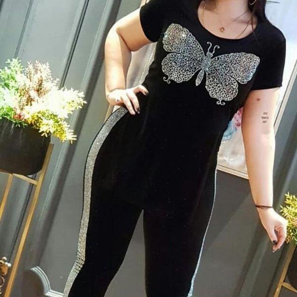 l 3xl plus size sets womens tracksuits autumn two piece and pants matching fashion butterfly tracksuit women, Gray
l 3xl plus size sets womens tracksuits autumn two piece and pants matching fashion butterfly tracksuit women, Gray
