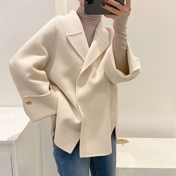female look jacket 2021 autumn and new winter fashion all-match wool coat loose 9f59, Black
female look jacket 2021 autumn and new winter fashion all-match wool coat loose 9f59, Black