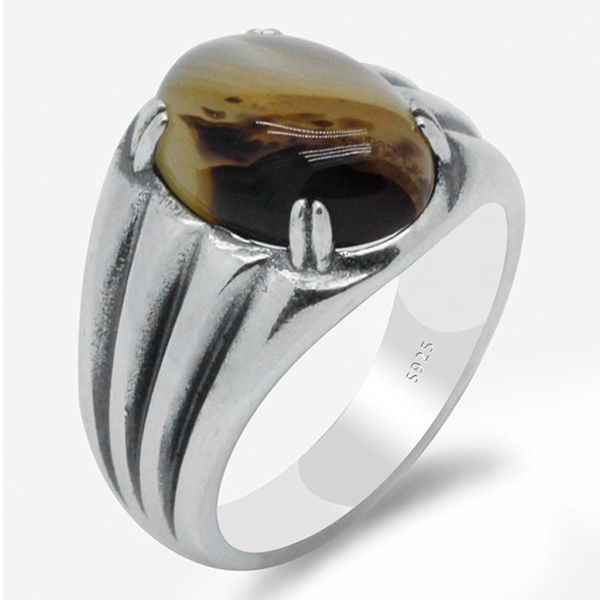 cluster rings natural agate stone real 925 silver ring for men three lines simple design elegant generous wedding fine jewelry, Golden;silver
cluster rings natural agate stone real 925 silver ring for men three lines simple design elegant generous wedding fine jewelry, Golden;silver