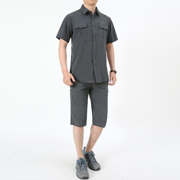 gym clothing summer short sleeve pants suits men outdoor running hiking sport quick dry thin shirt shorts training sets military clothe, White;black
gym clothing summer short sleeve pants suits men outdoor running hiking sport quick dry thin shirt shorts training sets military clothe, White;black