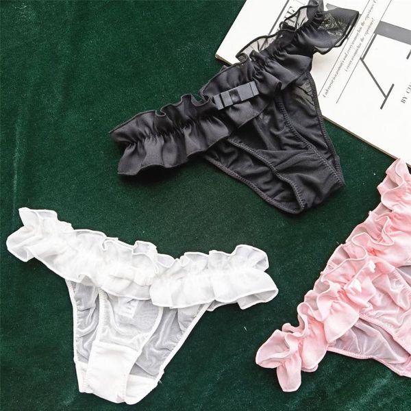 women's panties t-back cotton crotch lace for women chiffon briefs underwear g-string thongs female, Black;pink
women's panties t-back cotton crotch lace for women chiffon briefs underwear g-string thongs female, Black;pink