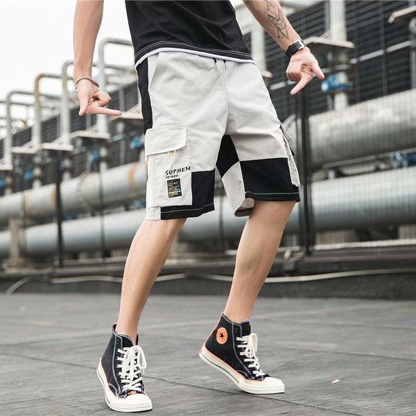 summer shorts men's cotton casual pants ins multi-pocket overalls loose pants five points national tide thin section tide, White;black
summer shorts men's cotton casual pants ins multi-pocket overalls loose pants five points national tide thin section tide, White;black