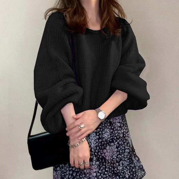 women's sweaters autumn clothes korea ladies solid color casual all-match warm sweater women round neck black loose pullovers female t, White;black
women's sweaters autumn clothes korea ladies solid color casual all-match warm sweater women round neck black loose pullovers female t, White;black