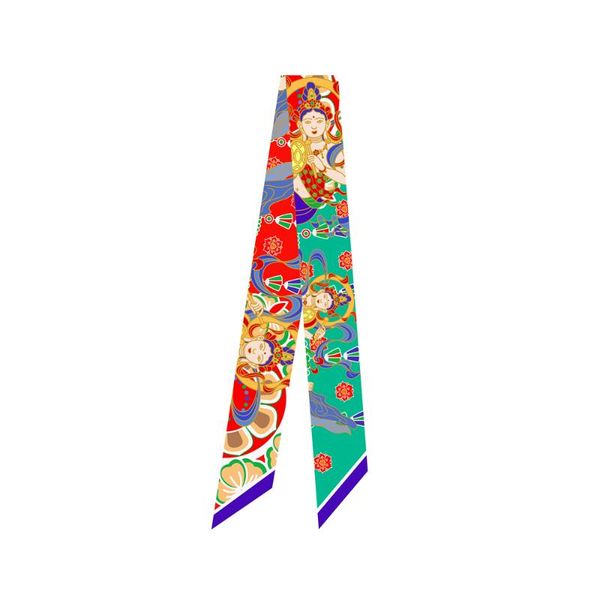 scarves chinese style brand silk scarf design hair women headband fashion bag wrist towel foulard neckerchief 2021, Blue;gray
scarves chinese style brand silk scarf design hair women headband fashion bag wrist towel foulard neckerchief 2021, Blue;gray