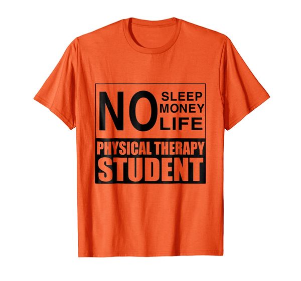 physical therapy student t-shirt. gift tee from parents., White;black 
physical therapy student t-shirt. gift tee from parents., White;black