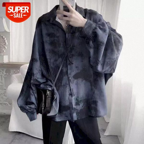 shirt men 2020 new hong kong style tie-dye loose long-sleeved early autumn korean version student ins dark abstinence shirt #sn47, White;black
shirt men 2020 new hong kong style tie-dye loose long-sleeved early autumn korean version student ins dark abstinence shirt #sn47, White;black