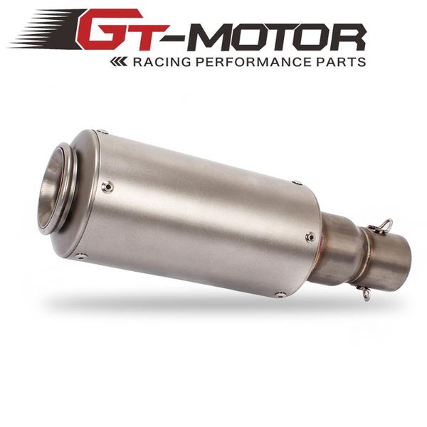 motorcycle exhaust system gt motor - three model universal 36-51mm modified scooter muffle
motorcycle exhaust system gt motor - three model universal 36-51mm modified scooter muffle