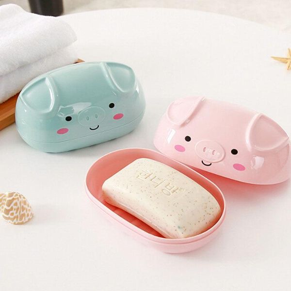 soap dishes creative cartoon solid color pig shape box bathroom double drain plastic small dish plate boxes
soap dishes creative cartoon solid color pig shape box bathroom double drain plastic small dish plate boxes