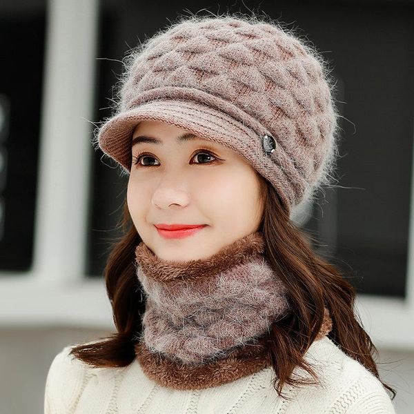 beanie/skull caps winter fur hat women beanies sweet cute autumn students hedging cap thick warm wool knit hats lady hair ball earmuf, Blue;gray
beanie/skull caps winter fur hat women beanies sweet cute autumn students hedging cap thick warm wool knit hats lady hair ball earmuf, Blue;gray