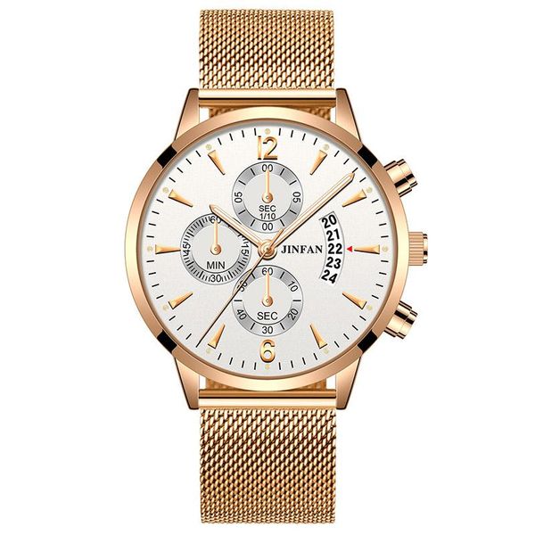 wristwatches mens watches automatic waterproof quartz wristwatch men stainless steel mesh belt watch relogio masculino, Slivery;brown
wristwatches mens watches automatic waterproof quartz wristwatch men stainless steel mesh belt watch relogio masculino, Slivery;brown