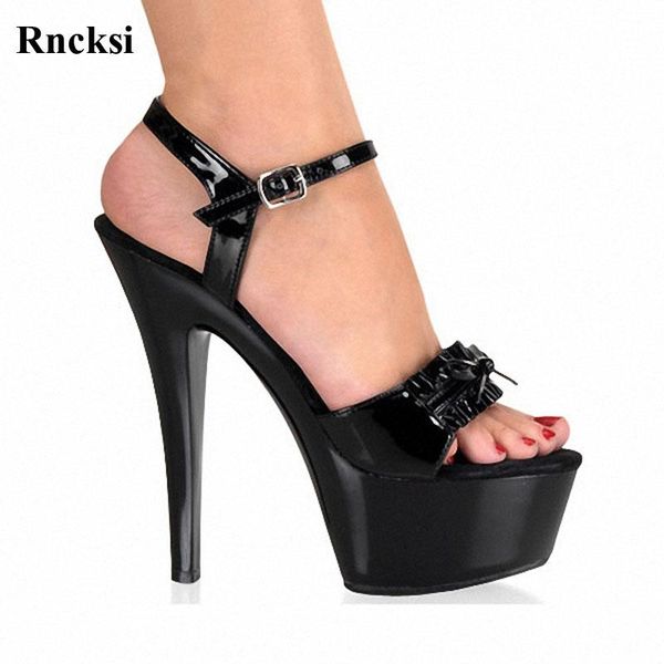 sandals rncksi pole dance women blind shoes fashion night club 15cm high heels stiletto with platform, Black
sandals rncksi pole dance women blind shoes fashion night club 15cm high heels stiletto with platform, Black