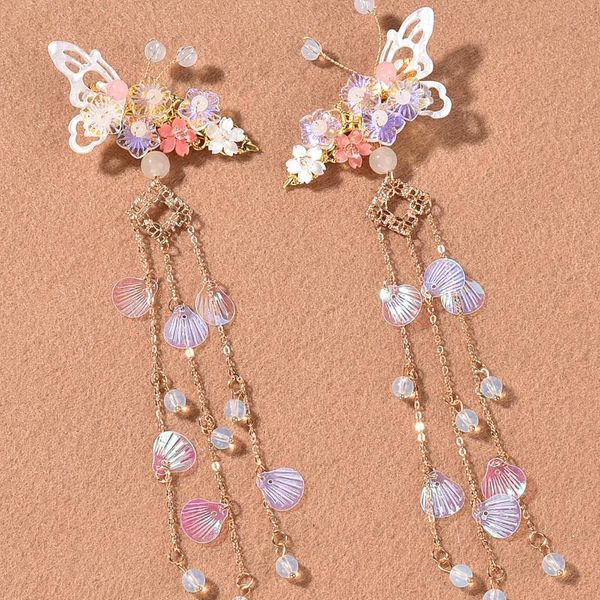 hair clips & barrettes retro for women chinese classical style butterfly tassel hairpins lightweight accessories jewelry headwear, Golden;silver
hair clips & barrettes retro for women chinese classical style butterfly tassel hairpins lightweight accessories jewelry headwear, Golden;silver