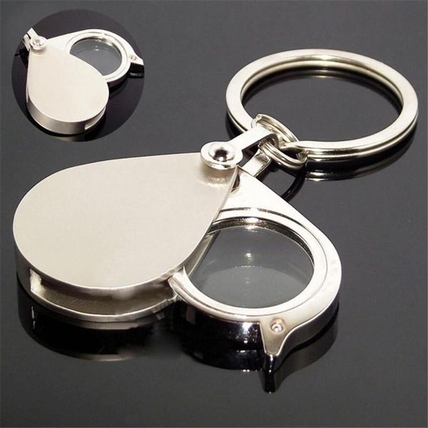 keychains trendy stainless steel portable key chain ring camping magnifier keychain magnifying tool travel kits hiking, Silver
keychains trendy stainless steel portable key chain ring camping magnifier keychain magnifying tool travel kits hiking, Silver