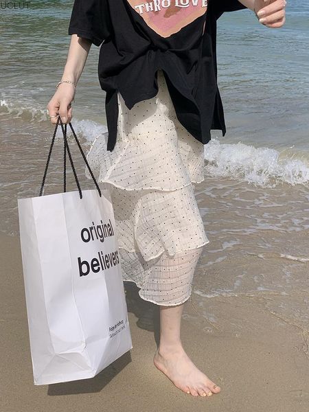 women's shorts design sense mesh cake skirt summer 2021 korean high waist slim mid length, White;black
women's shorts design sense mesh cake skirt summer 2021 korean high waist slim mid length, White;black