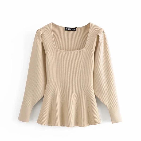 women's sweaters women 2021 vintage square collar solid hem ruffles knitting sweater female pleat puff sleeve chic pullovers slimming, White;black
women's sweaters women 2021 vintage square collar solid hem ruffles knitting sweater female pleat puff sleeve chic pullovers slimming, White;black