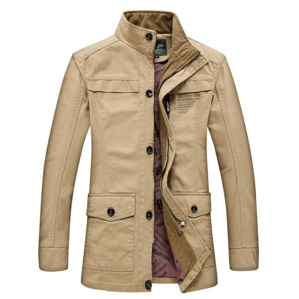 men's jackets mid-length windbreaker cotton washed jacket large size 6xl middle-aged loose collar coat, Black;brown
men's jackets mid-length windbreaker cotton washed jacket large size 6xl middle-aged loose collar coat, Black;brown