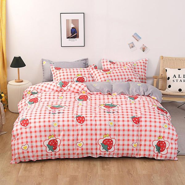 bedding sets smile modern cartoon strawberry print comfortable duvet cover set bedroom pillowcase covers 3/4 pcs bed
bedding sets smile modern cartoon strawberry print comfortable duvet cover set bedroom pillowcase covers 3/4 pcs bed
