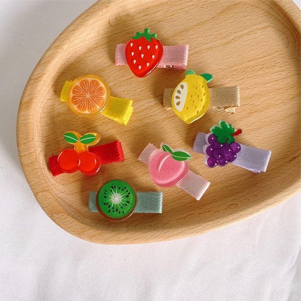 hair accessories 7pcs/bag korean children's fruit clips cute girls all-inclusive cloth clip baby does not hurt headwear, Slivery;white
hair accessories 7pcs/bag korean children's fruit clips cute girls all-inclusive cloth clip baby does not hurt headwear, Slivery;white