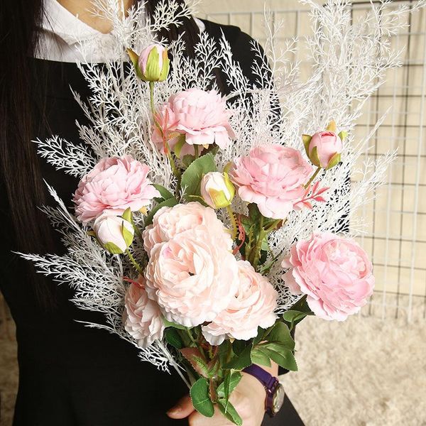 decorative flowers & wreaths 3 heads1 fork artificial beautiful silk rose wedding home garden party decor craft shoot props mall valentine g
decorative flowers & wreaths 3 heads1 fork artificial beautiful silk rose wedding home garden party decor craft shoot props mall valentine g