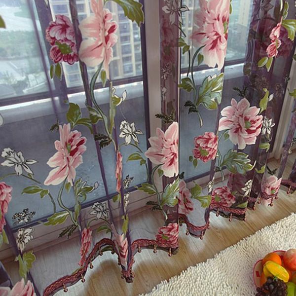 curtain & drapes 1 pc stylish floral tulle voile door window drape panel sheer scarf valances curtains for living room 100x 200cm
curtain & drapes 1 pc stylish floral tulle voile door window drape panel sheer scarf valances curtains for living room 100x 200cm