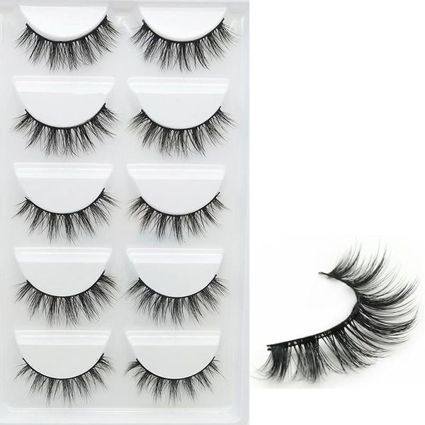 false eyelashes yokpn short cross 3d natural soft black mink hair eye lashes makeup tools women fake 5 pair
false eyelashes yokpn short cross 3d natural soft black mink hair eye lashes makeup tools women fake 5 pair