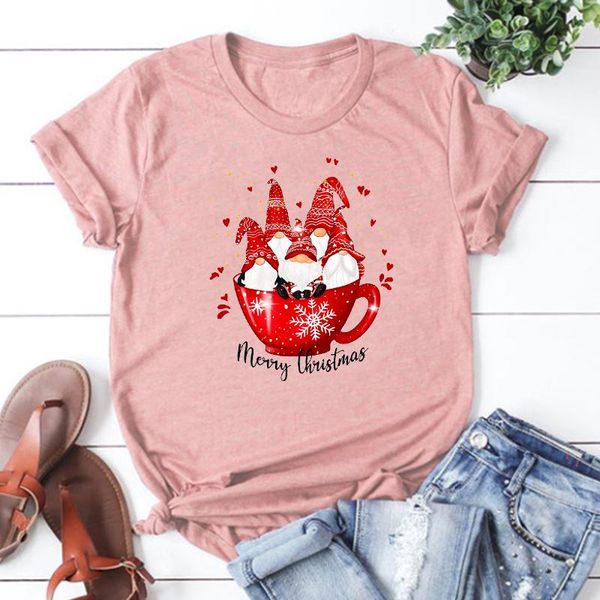 women's t-shirt gnomes christmas woman shirts vintage clothing women ladies 2022 streetwear xl, White
women's t-shirt gnomes christmas woman shirts vintage clothing women ladies 2022 streetwear xl, White
