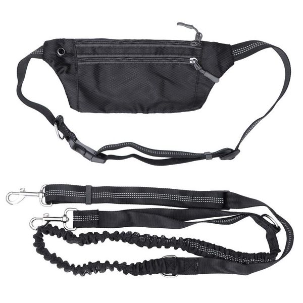 waist support hands dog leash with pack absorbing bungee kit for walking running training jogging (black, random zipper), Black;gray
waist support hands dog leash with pack absorbing bungee kit for walking running training jogging (black, random zipper), Black;gray