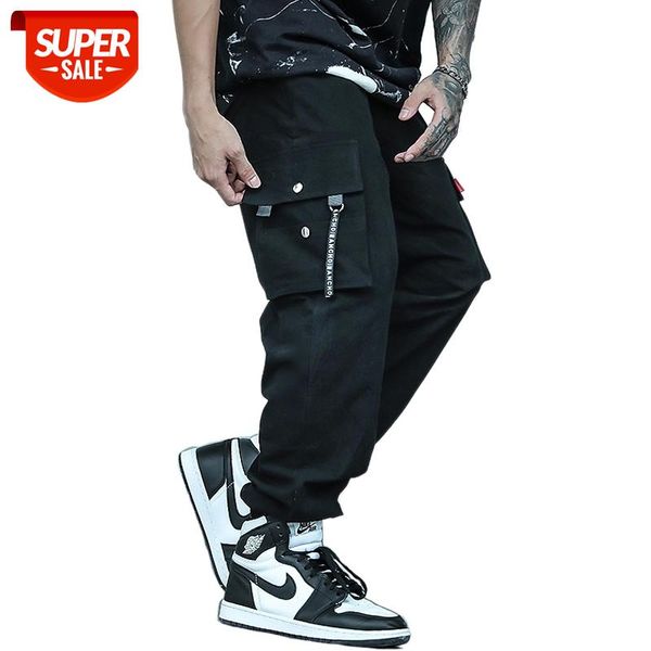New Casual Ribbons Multi-Pockets Elastic Waist Stylish Men's Joggers Trousers Fashion Autumn Safari Style Cargo Pants Streetwear #Ab2Y, Black
New Casual Ribbons Multi-Pockets Elastic Waist Stylish Men's Joggers Trousers Fashion Autumn Safari Style Cargo Pants Streetwear #Ab2Y, Black