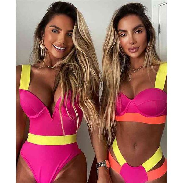 plavky neon color up thong bikini high cut bandage swimsuit women 2021 swimwear swim beach wear bathing suit for woman, White;black
plavky neon color up thong bikini high cut bandage swimsuit women 2021 swimwear swim beach wear bathing suit for woman, White;black