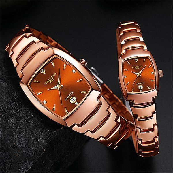 wristwatches square fashion couple watch men women rose gold stainless steel bracelet waterproof clock calendar date hour lovers, Slivery;brown
wristwatches square fashion couple watch men women rose gold stainless steel bracelet waterproof clock calendar date hour lovers, Slivery;brown