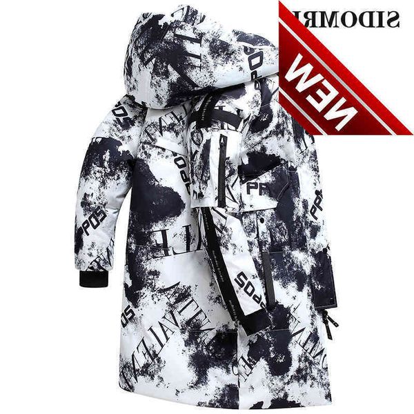 2021 down jacket men's x-long winter trend hooded coat for couples new thickened warm brand fashion outdoor windproof, Black
2021 down jacket men's x-long winter trend hooded coat for couples new thickened warm brand fashion outdoor windproof, Black