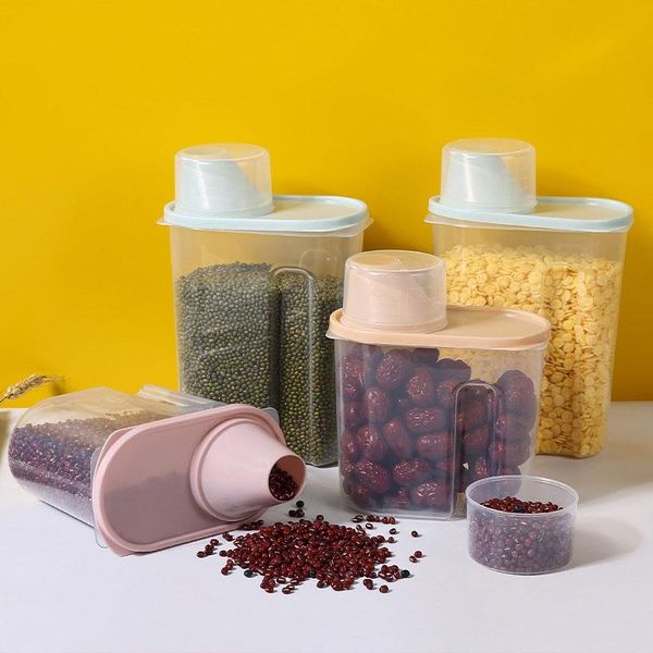 storage bottles & jars kitchen food box moisture-proof sealed large capacity rice cereal grain bean tank transparent organizer
storage bottles & jars kitchen food box moisture-proof sealed large capacity rice cereal grain bean tank transparent organizer
