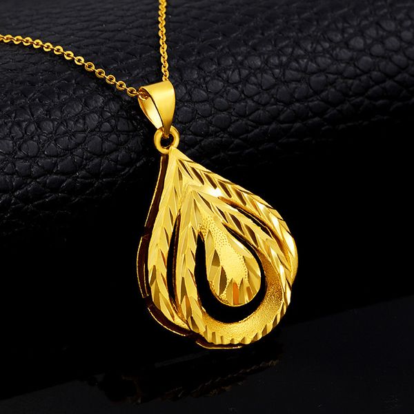teardrop pendant chain classic 18k gold filled fashion women charm jewelry gift gilr accessories, Silver
teardrop pendant chain classic 18k gold filled fashion women charm jewelry gift gilr accessories, Silver