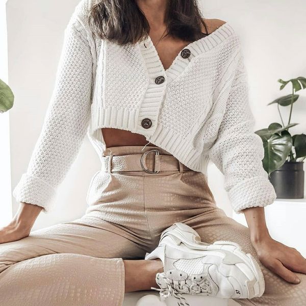 women's sweaters jacket, open knitted or crocheted, women's casual coat, spring and winter cardigan, front sleeve, button-down, ou, White;black
women's sweaters jacket, open knitted or crocheted, women's casual coat, spring and winter cardigan, front sleeve, button-down, ou, White;black