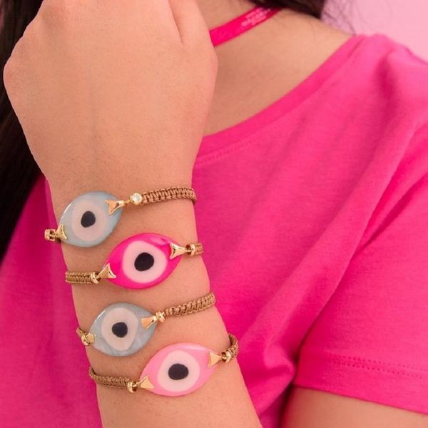 charm bracelets go2boho 2021 trendy lucky eye jewellery friendship gift pulsera braided turkish evil bracelet for women jewelry, Golden;silver
charm bracelets go2boho 2021 trendy lucky eye jewellery friendship gift pulsera braided turkish evil bracelet for women jewelry, Golden;silver