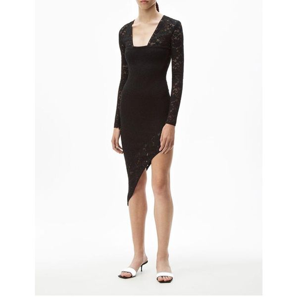 casual dresses fashion 11.26autumn patchwork winter lace asymmetrical bodycon party women elegant temperament slim package hip dress, Black;gray
casual dresses fashion 11.26autumn patchwork winter lace asymmetrical bodycon party women elegant temperament slim package hip dress, Black;gray