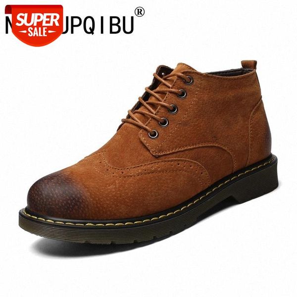 new men boots genuine leather boots large size men casual lace-up bullock brown spring/autumn shoes #p10p
new men boots genuine leather boots large size men casual lace-up bullock brown spring/autumn shoes #p10p