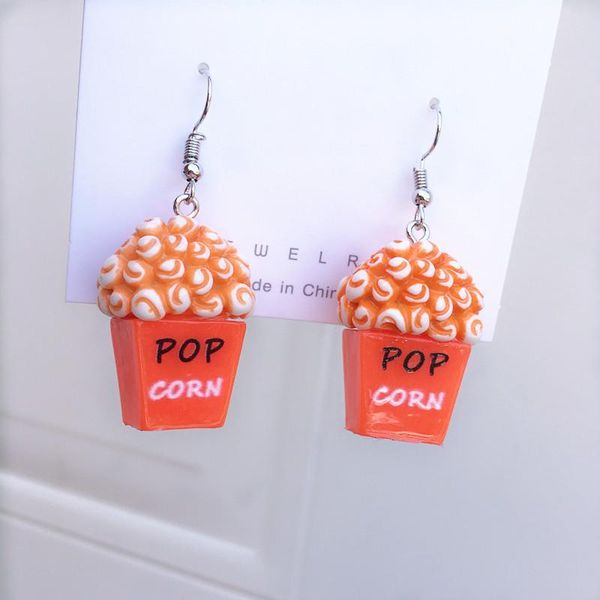 dangle & chandelier creative resin popcorn fried chicken drop earrings for women girl cute christmas jewelry funny nice gifts, Silver
dangle & chandelier creative resin popcorn fried chicken drop earrings for women girl cute christmas jewelry funny nice gifts, Silver