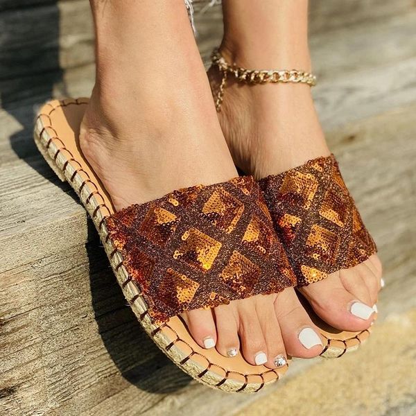 slippers summer women beach flat sandals bling open toe ladies shoes outdoor espadrille slides female platform flip flops, Black
slippers summer women beach flat sandals bling open toe ladies shoes outdoor espadrille slides female platform flip flops, Black
