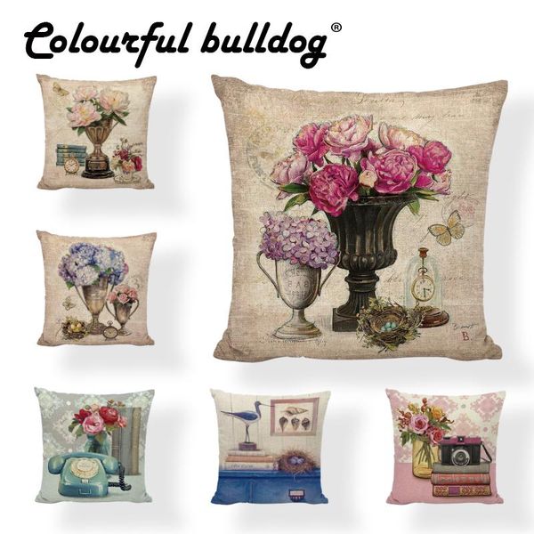 vintage flower bottle pillowcase phone typewrite camera 45*45cm nordic style decorate rock chair euro style luxury cushion cover 
vintage flower bottle pillowcase phone typewrite camera 45*45cm nordic style decorate rock chair euro style luxury cushion cover