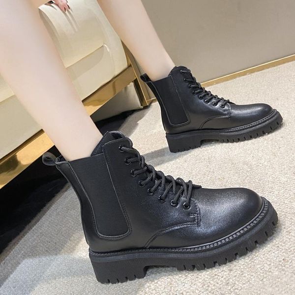 boots ankle for women 2021 winter keep warm platform non-slip shoes woman round head lacing fashion go out snow, Black
boots ankle for women 2021 winter keep warm platform non-slip shoes woman round head lacing fashion go out snow, Black